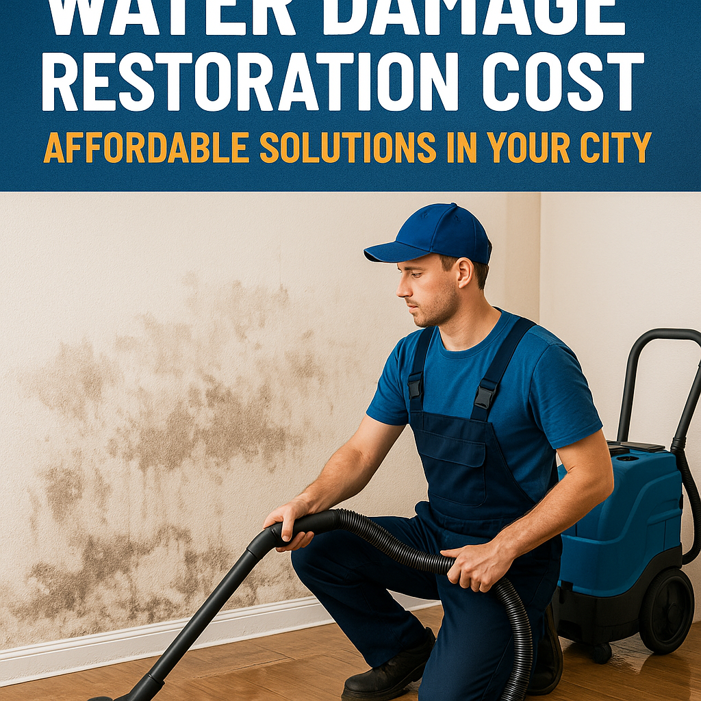 generate a high quality relevant image prompt for 1764531362 Water Damage Restoration Cost: Affordable Solutions in Your City Generate a high-quality, relevant image prompt for an article about: Water Damage Restoration Cost:
