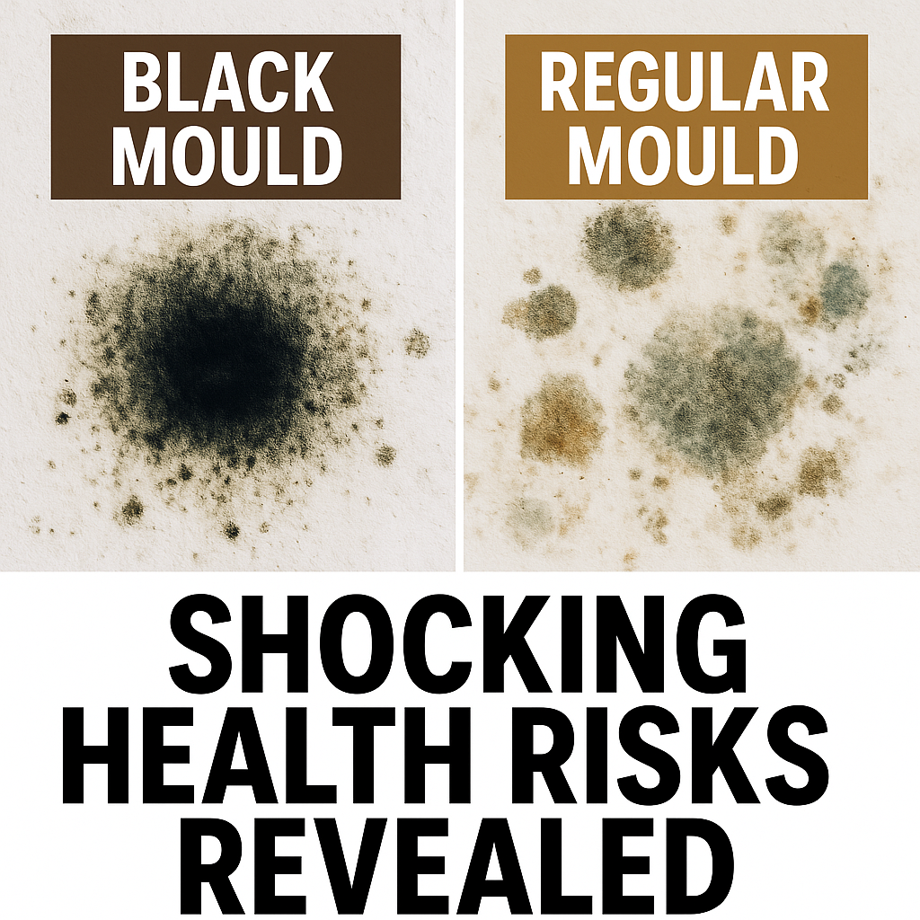 generate a high quality relevant image prompt for 1764570741 Black Mould vs Regular Mould: Shocking Health Risks Revealed Generate a high-quality, relevant image prompt for an article about: Black Mould vs Regular Mould: S
