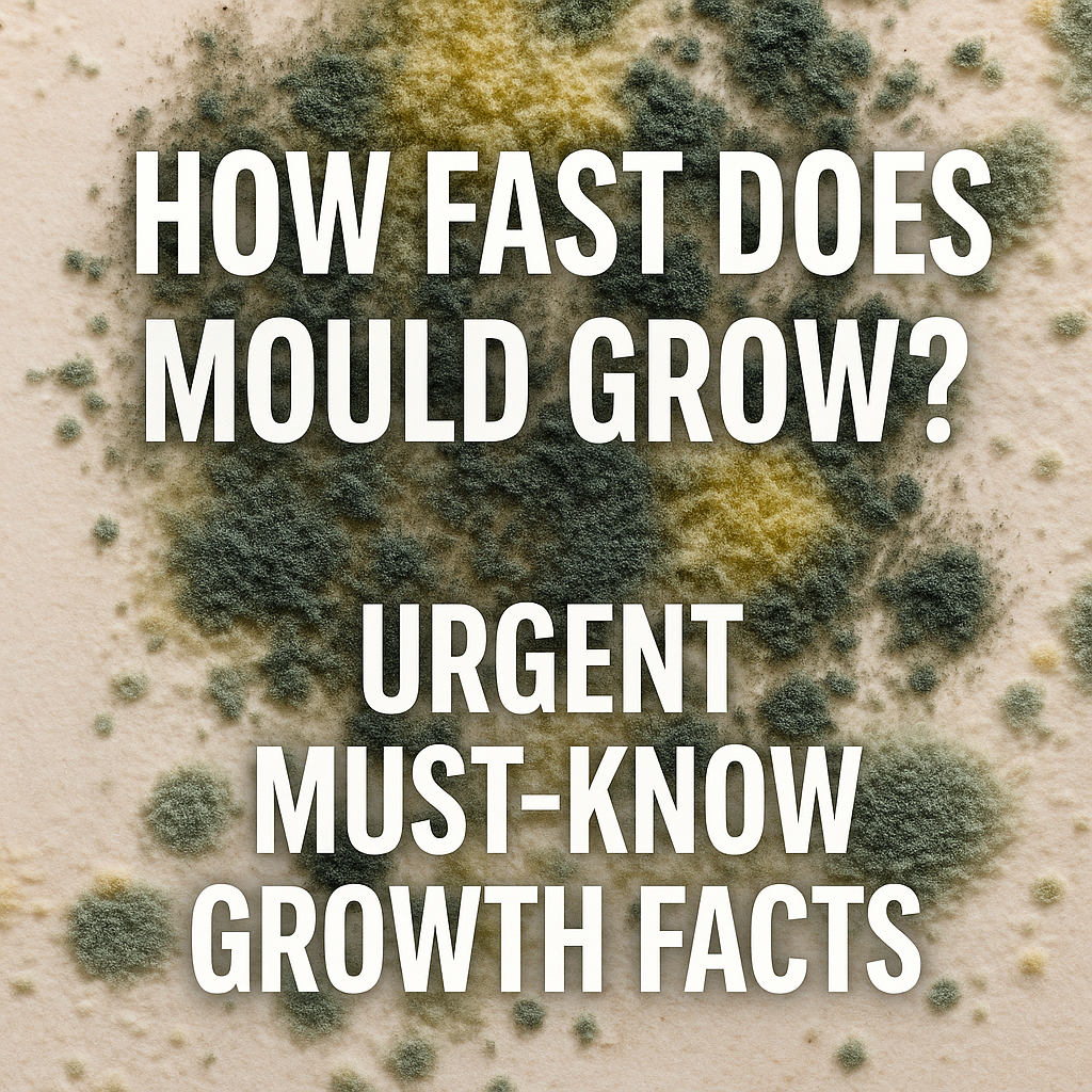 generate a high quality relevant image prompt for 1764581631 How Fast Does Mould Grow? Urgent Must-Know Growth Facts Generate a high-quality, relevant image prompt for an article about: How Fast Does Mould Grow? Urgen