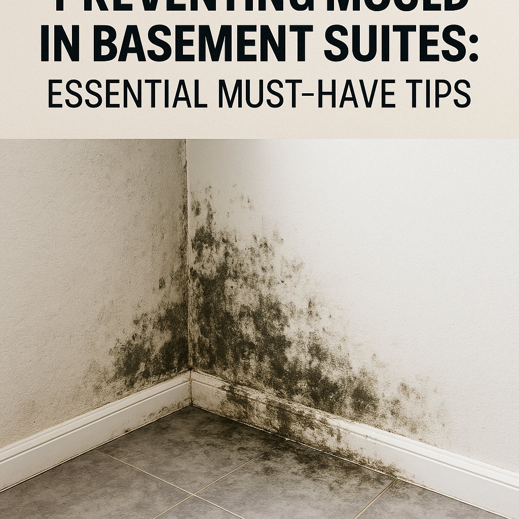 generate a high quality relevant image prompt for 1764581738 Preventing Mould in Basement Suites: Essential Must-Have Tips Generate a high-quality, relevant image prompt for an article about: Preventing Mould in Basement Su