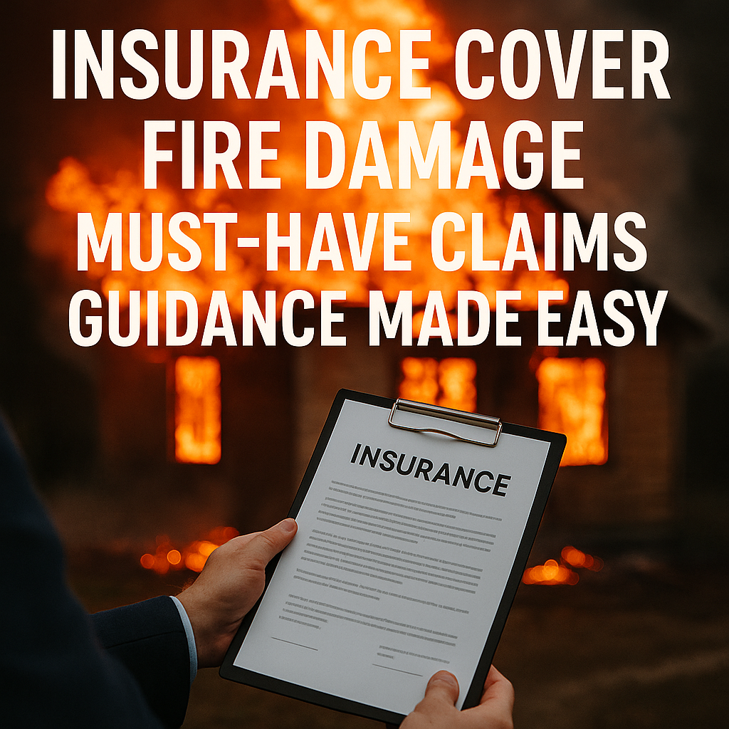 generate a high quality relevant image prompt for 1764592490 Insurance Cover Fire Damage: Must-Have Claims Guidance Made Easy Generate a high-quality, relevant image prompt for an article about: Insurance Cover Fire Damage: Mu