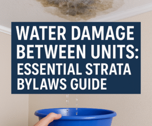 generate an eye catching high quality featured im 1764610502 Water Damage Between Units: Essential Strata Bylaws Guide