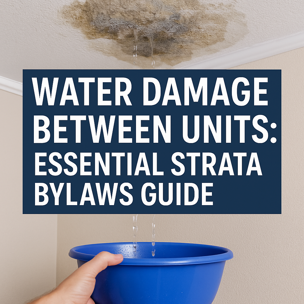 Waterfix Strata Water Damage Between Units: Essential Strata Bylaws Guide - Water ...